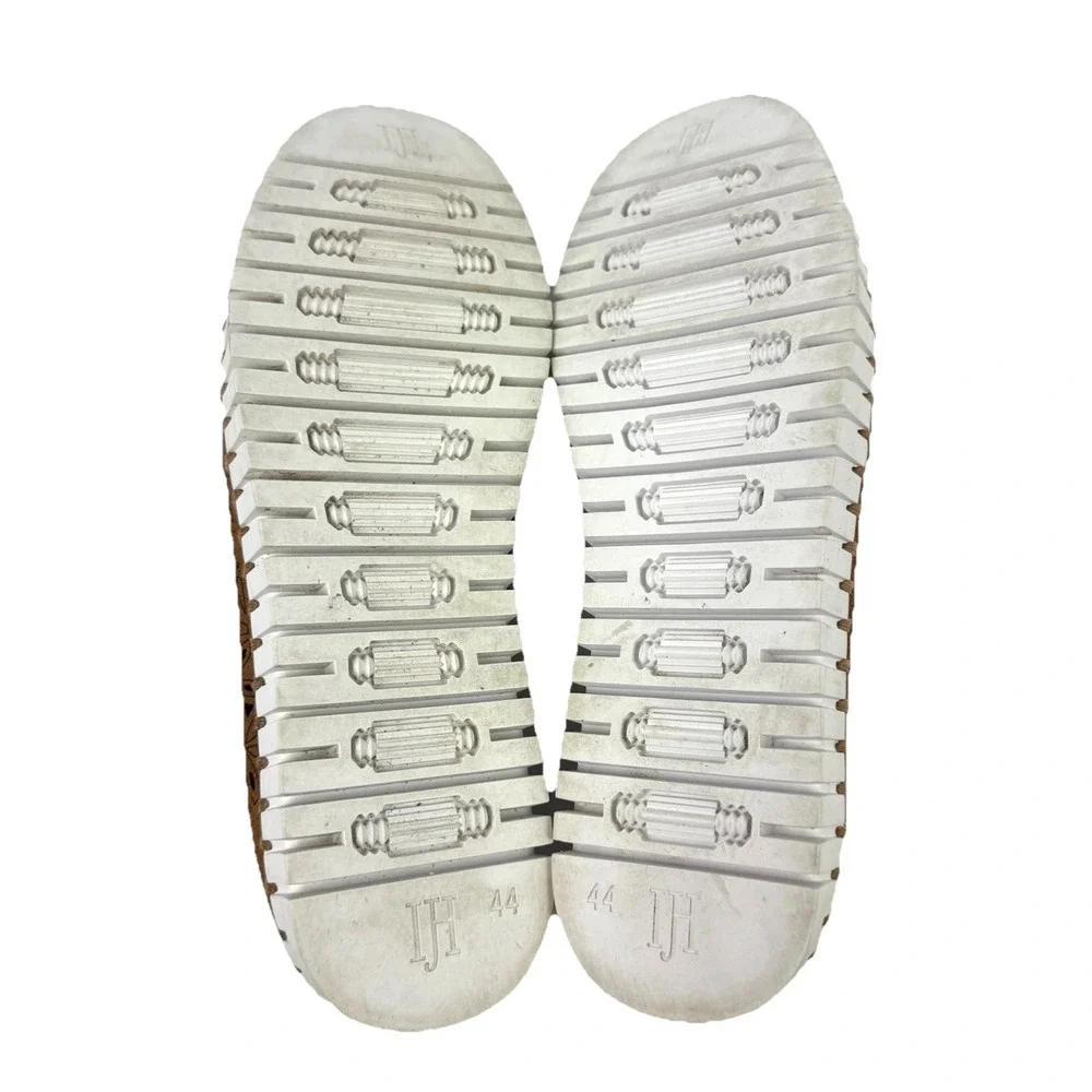 Ilse Jacobsen Mens Tulip Shoes 44 Brown‎ Cashew Perforated Slip On Comfort